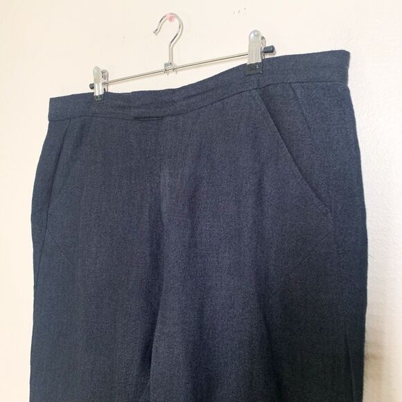 Art of the Gentlewoman Soft Trousers 3 US L Casual Powersuit  Linen Viscose Blen - Picture 2 of 6